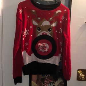 Rudolph ugly Christmas sweater